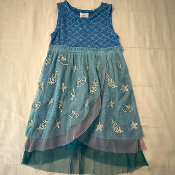 Hanna Andersson The Little Mermaid Ariel Sleeveless Dress - Picture 1 of 3